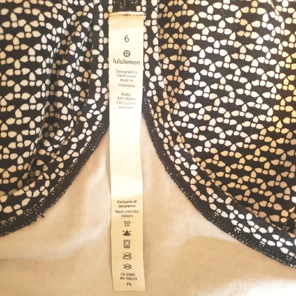 Lululemon Cool Racerback II Nulu in Monochromic Black, Size 6 - Picture 6 of 7